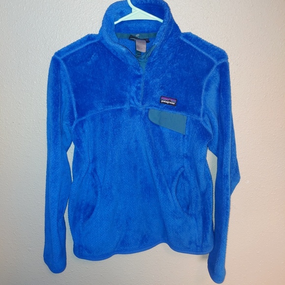 Patagonia Jackets & Blazers - Patagonia. Retool Snap Blue Fleece jacket